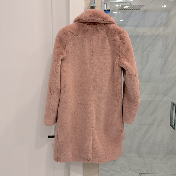 ROMY FAUX FUR COAT - Picture 4 of 5